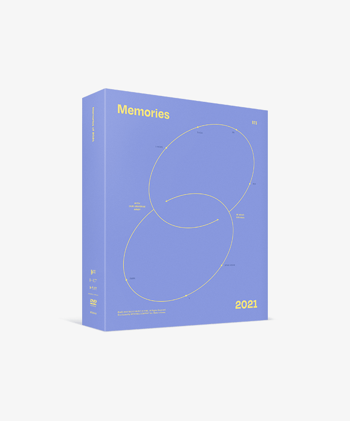 BTS Memories of 2021 (DVD/Digital Code/Blu-ray)