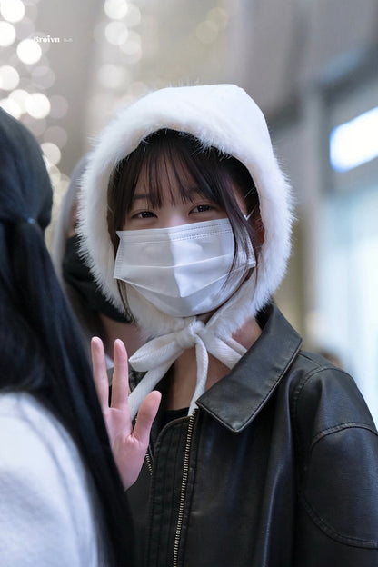 [Ive Wonyoung Worn] Awesome Needs Fur Bonnet Hat