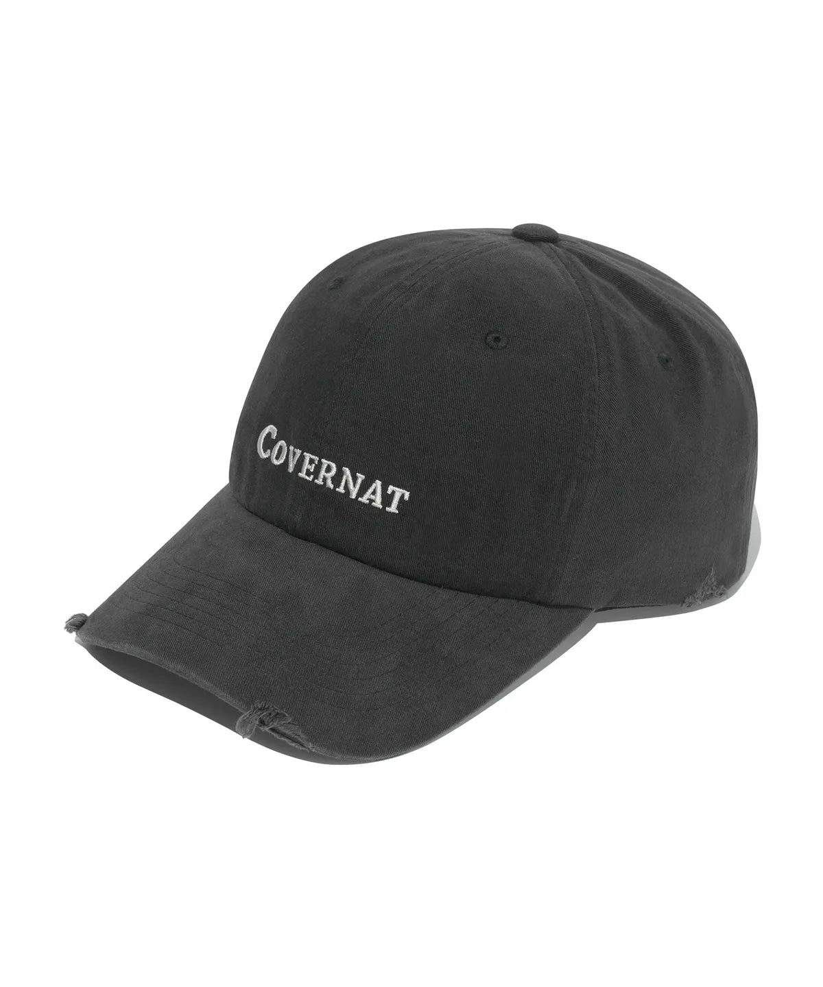 [TXT Soobin Worn] 26FW COVERNAT Damaged Authentic Logo Cozy Fit Ball Cap