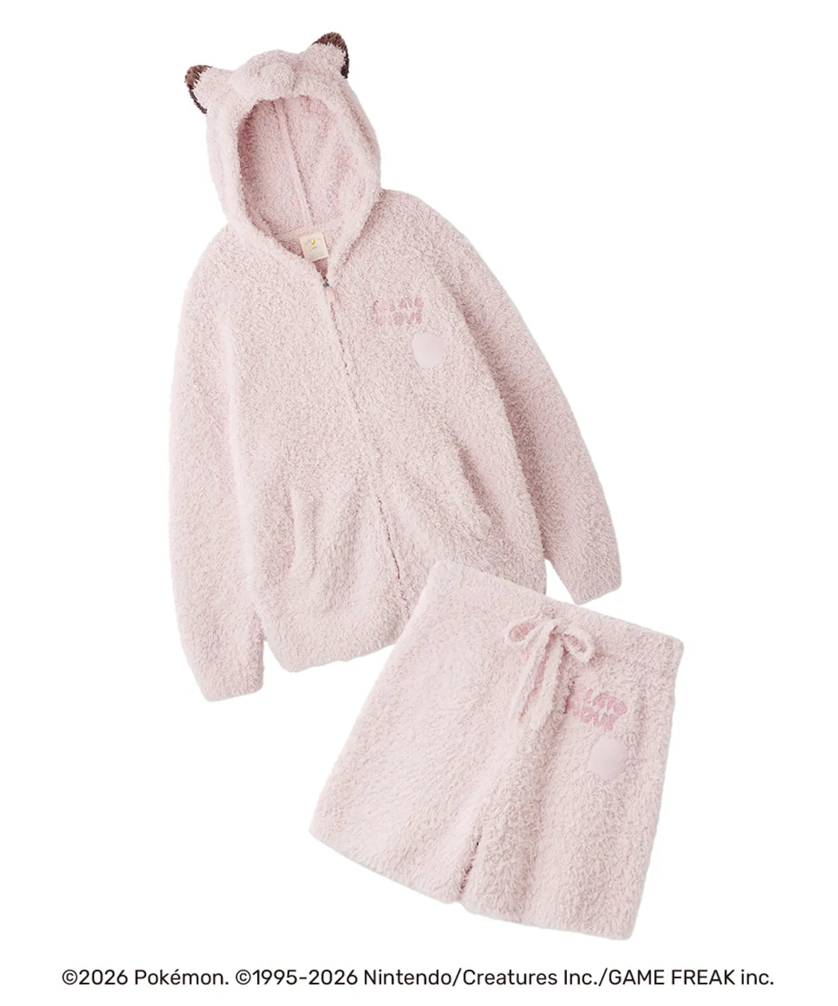 [Pokemon X Gelato Pique] Clefairy Parka & Shorts Set