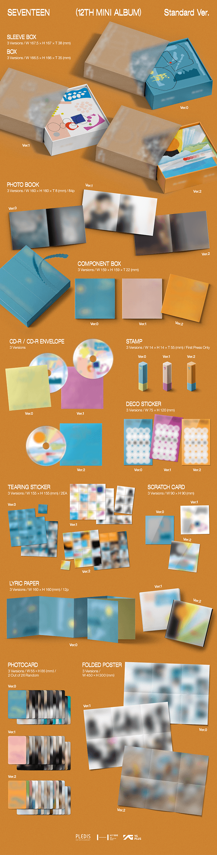 Seventeen - 'Spill The Feels' 12th Mini Album