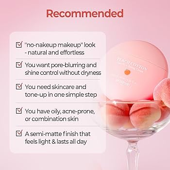 Skinfood Peach Cotton Zinc PCA Tone-Up Cream 50ml
