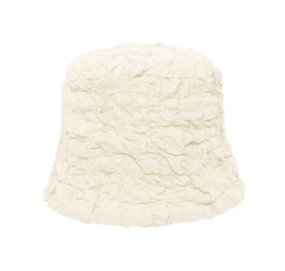 [Blackpink Jennie Worn] Awesome Needs Wavy Lampshade Hat_Puff Cream