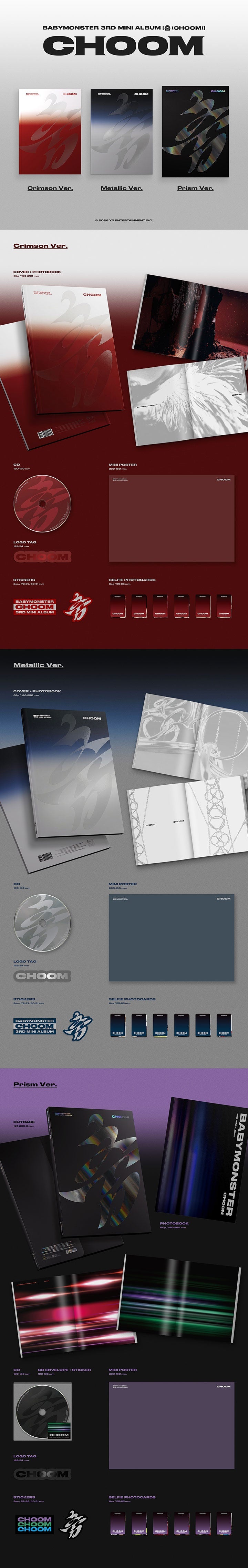 BABYMONSTER - 3RD MINI ALBUM [춤 (CHOOM)]