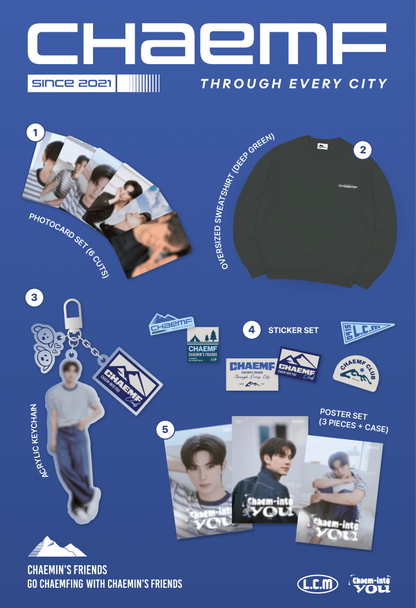 LEE CHAE MIN Chaem-into you'" FANMEETING TOUR Merch MD 2025