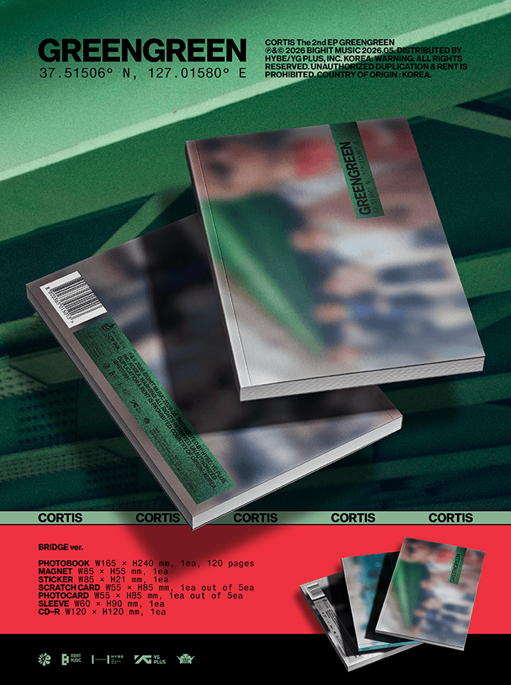 CORTIS - The 2nd EP [GREENGREEN] Album