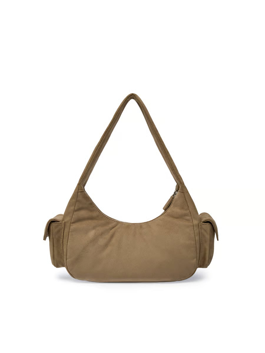 [Aespa Karina Pick] 26FW MLB Vintage Street Studded Hobo Bag