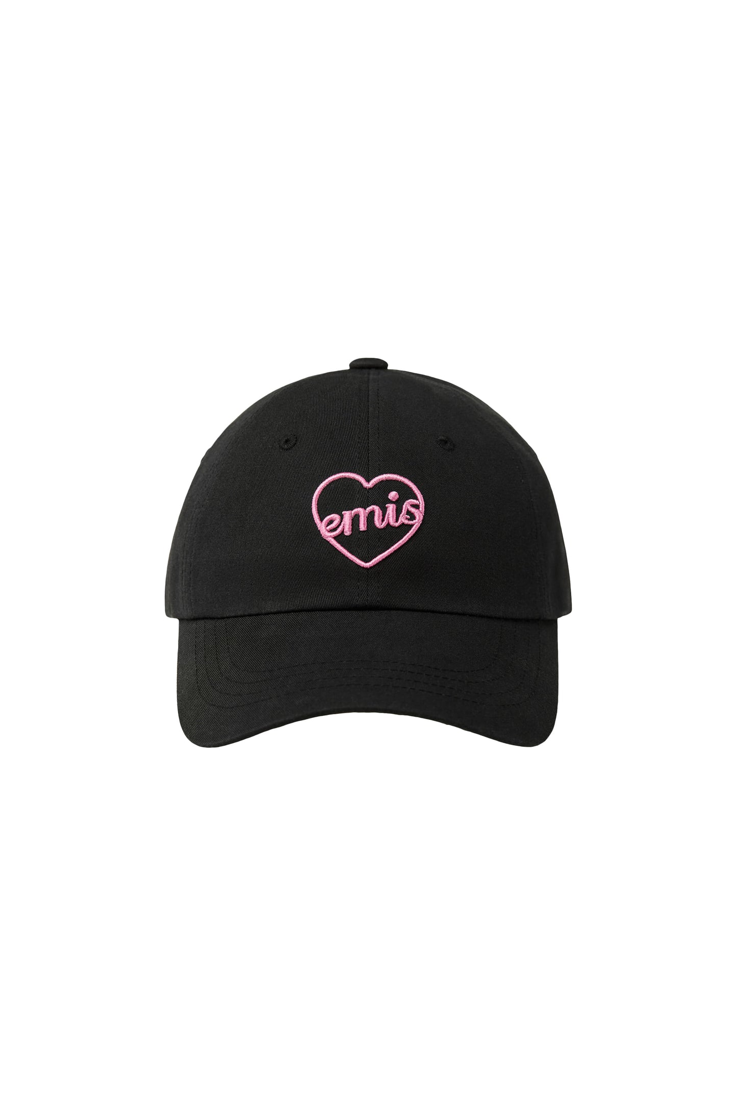EMIS - HEART BALL CAP (BLACK/PINK)