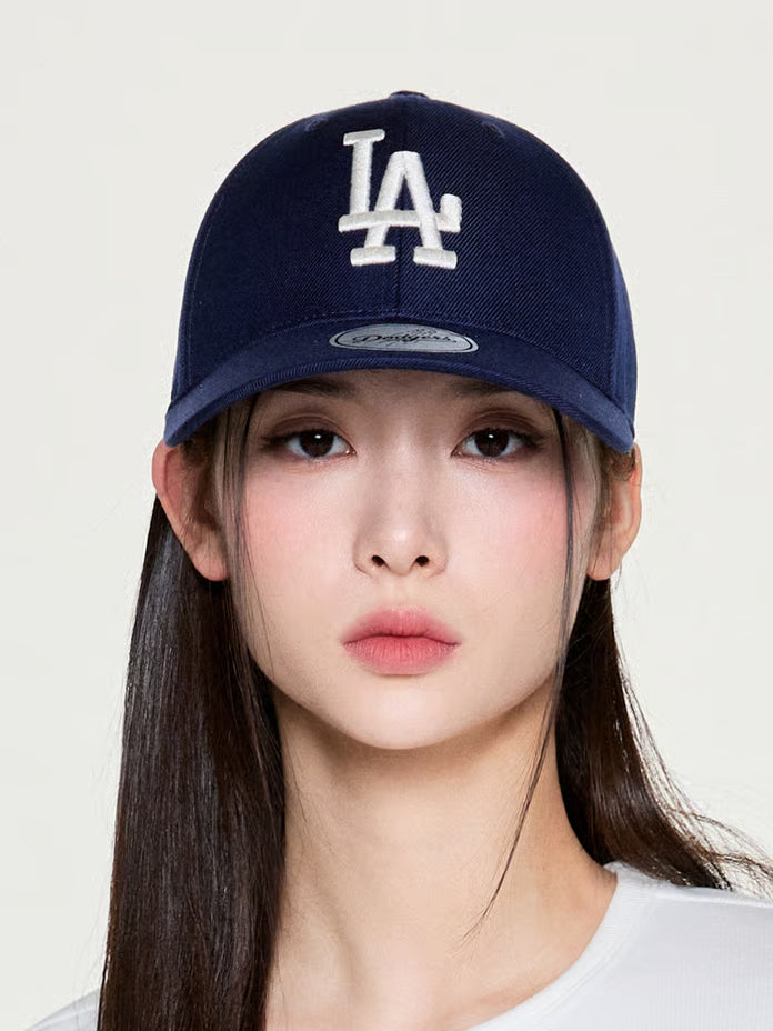 [Karina Pick] 25FW MLB Signature Patch Structure Ball Cap