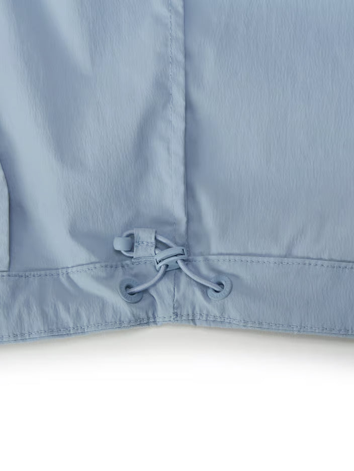 [Aespa Karina Pick] 26SS MLB Women's Sporty Culsive Logo Hooded Windbreaker LA Dodgers