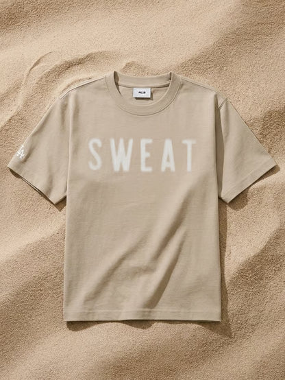 [MLB X KISS OF LIFE] SWEAT Semi-Oversized Short Sleeve T-shirt