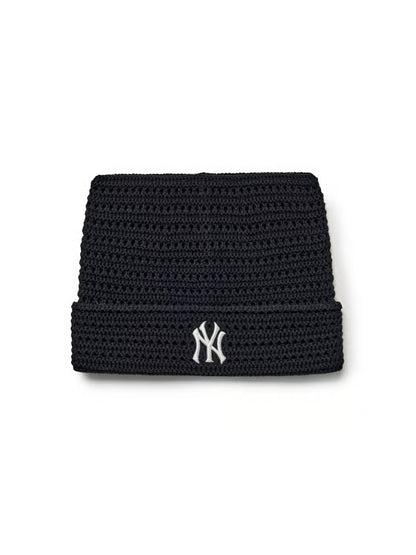 [Aespa Karina Pick] 26SS MLB Summer Crochet Meow Beanie Boston Red Sox
