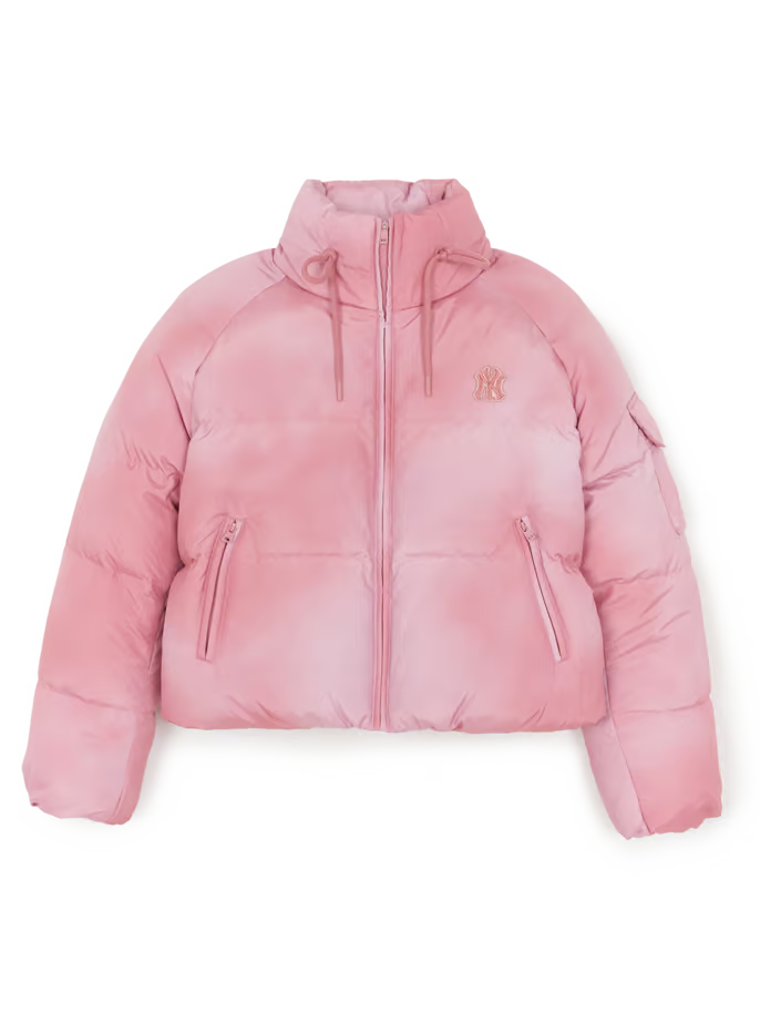 [Aespa Karina Pick] MLB Women's Vintage Crop Curve Padding New York Yankees