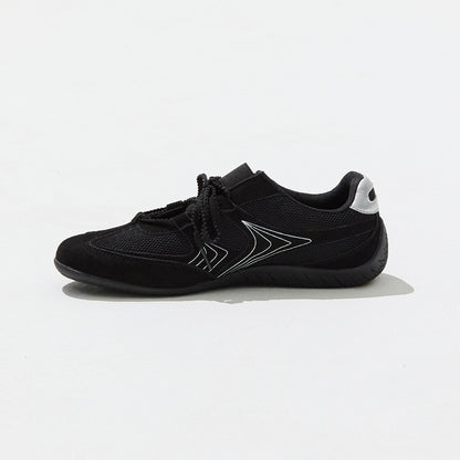 CLCL [CLEVER CLOGER] - Nudge Lace Up Sneakers (Black)