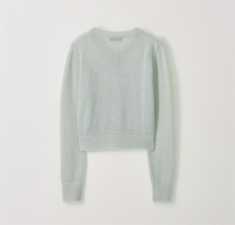 [Jang Wonyoung Pick] ROLAROLA MOHAIR WOOL BLENDED CARDIGAN