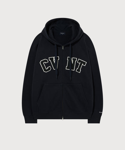COVERNAT [Worn by Chu Young-woo] CVNT Hooded Zip-up Dark Navy