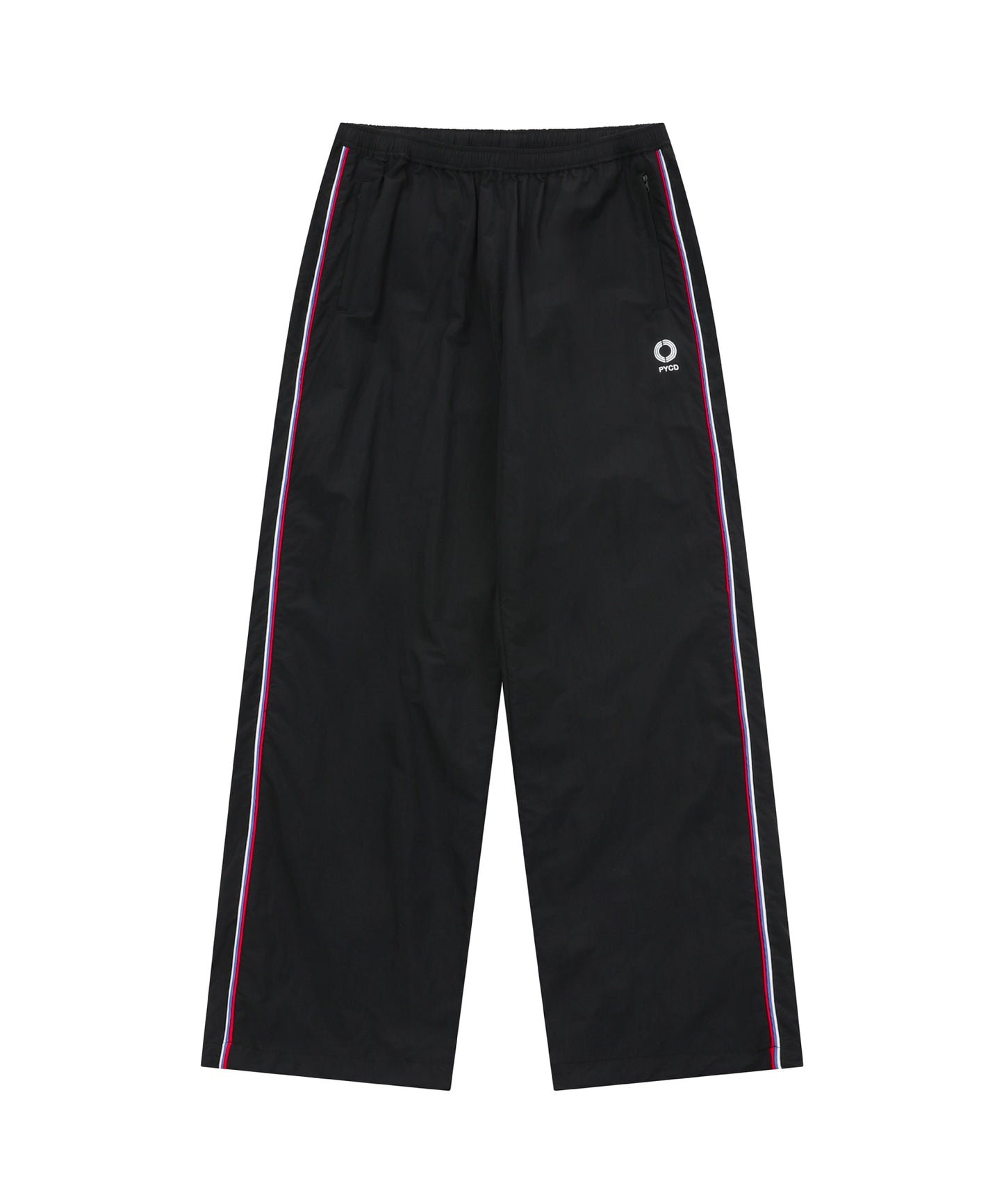 [BTS Jungkook Worn] CHIN DOWN Nylon Track Jacket / Pants (Black)