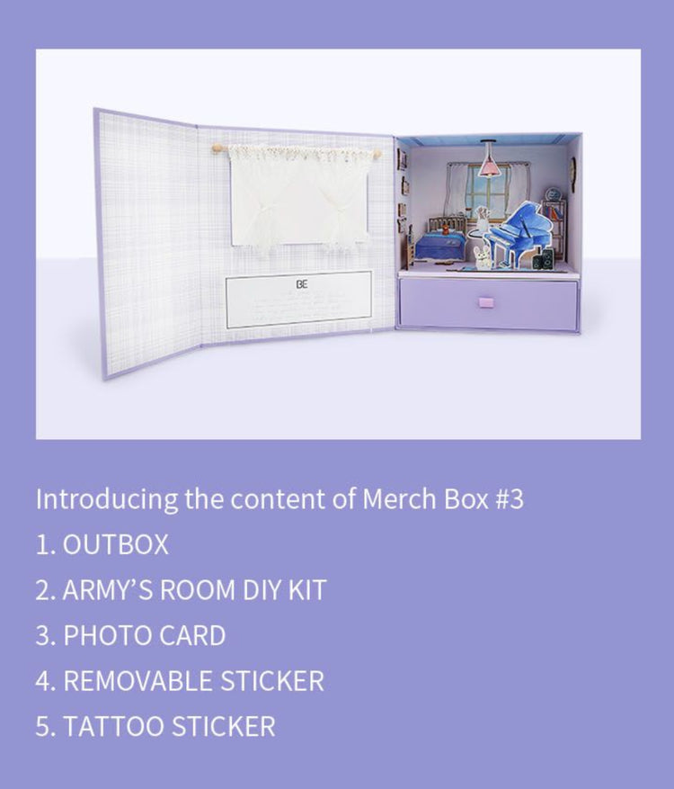 BTS MERCH BOX #3