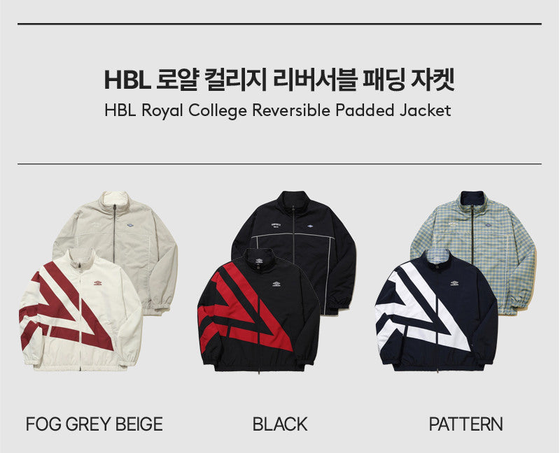 [Day6 Pick] 25FW Umbro HBL Royal College Reversible Padded Jacket