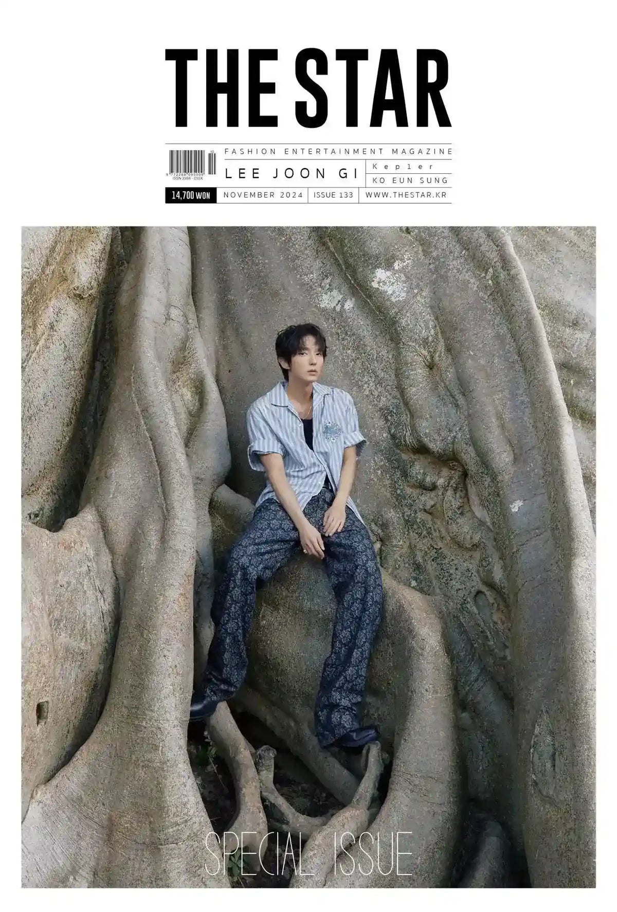KEP1ER AND LEE JOON GI - THE STAR MAGAZINE NOVEMBER 2024 ISSUE