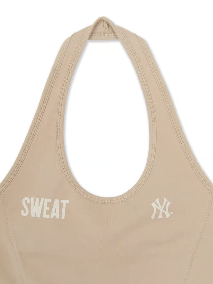[MLB X KISS OF LIFE] SWEAT Women's Halterneck Sleeveless T-shirt