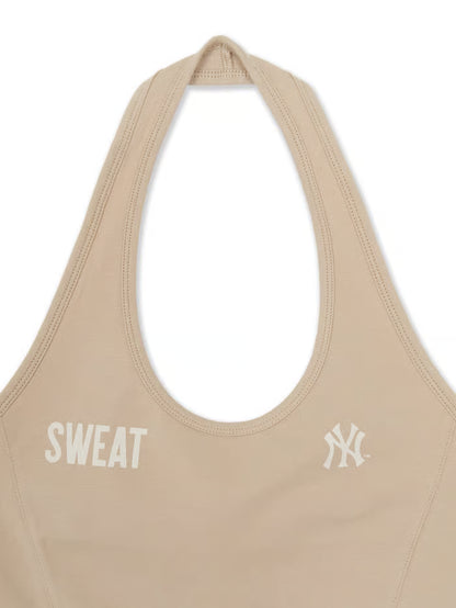 [MLB X KISS OF LIFE] SWEAT Women's Halterneck Sleeveless T-shirt