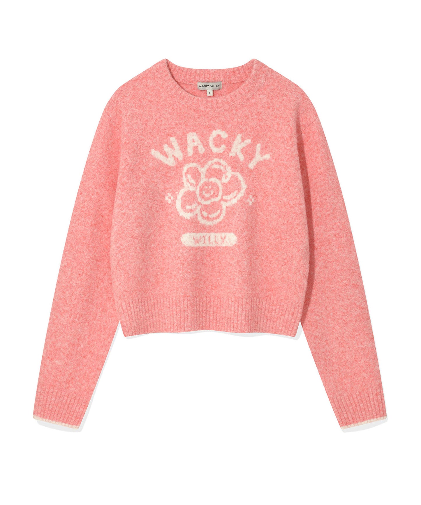 [AESPA Giselle's Wear]  - WACKY WILLY Women's Big Lily Graphic Pullover