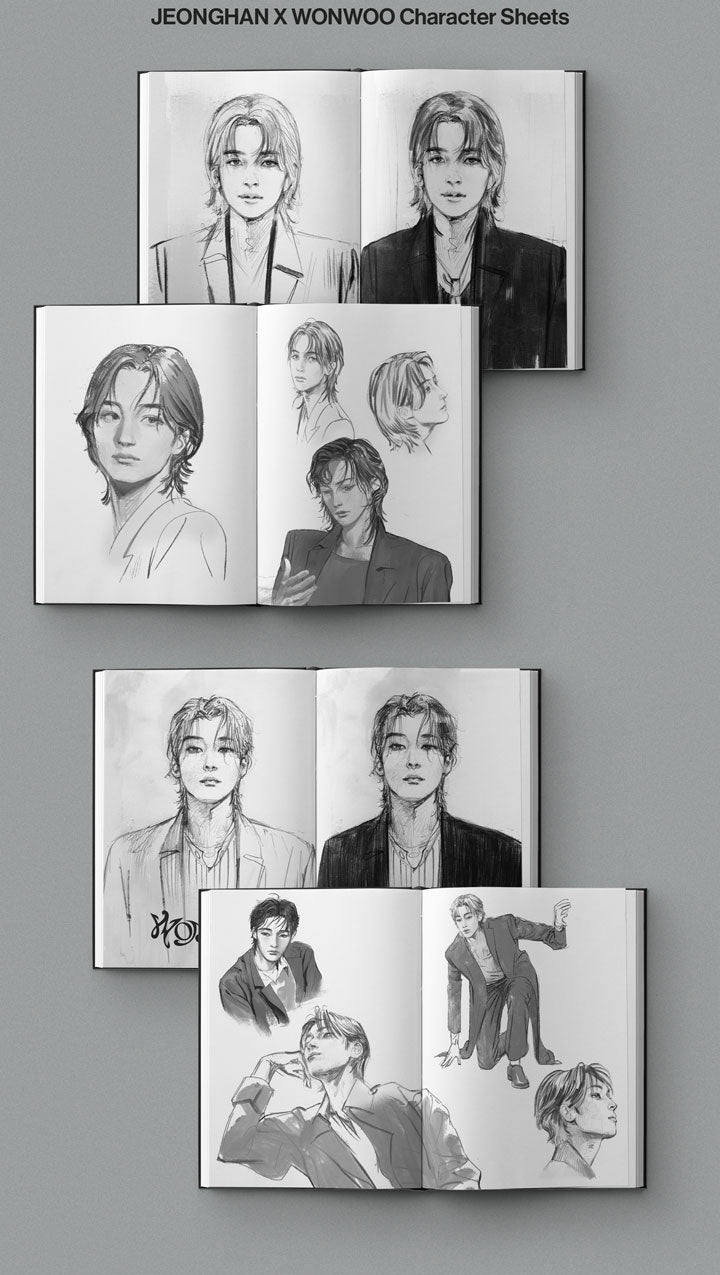 SEVENTEEN Jeonghan x Wonwoo - 'This Man' Story Book