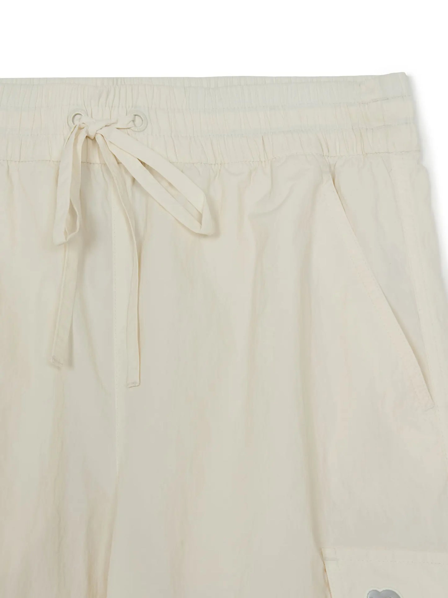 [Aespa karina Worn] 26 Summer MLB Women's Gorpcore Glossy High-Waisted Cargo Wide Flare Pants