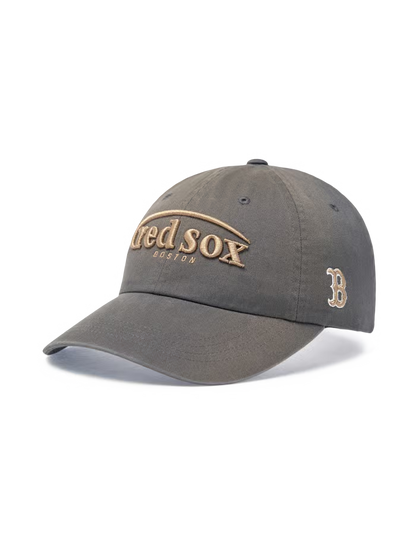 [Aespa Karina & TWS Pick] 26SS MLB Vintage Washed Curve Logo Unstructured Ball Cap New York Yankees