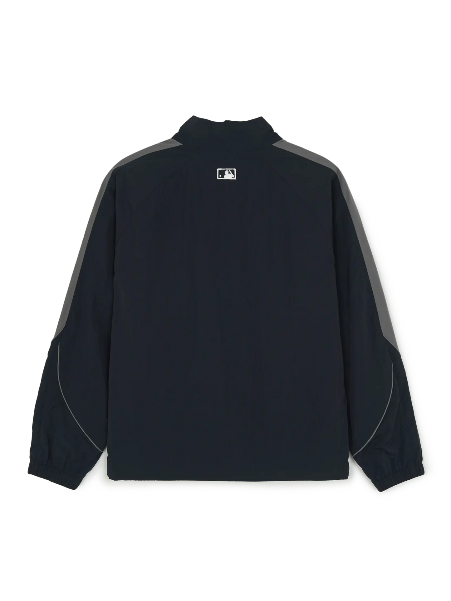 [Ahof Steven Worn] MLB Sportive Cursive Logo Blocking Windbreaker