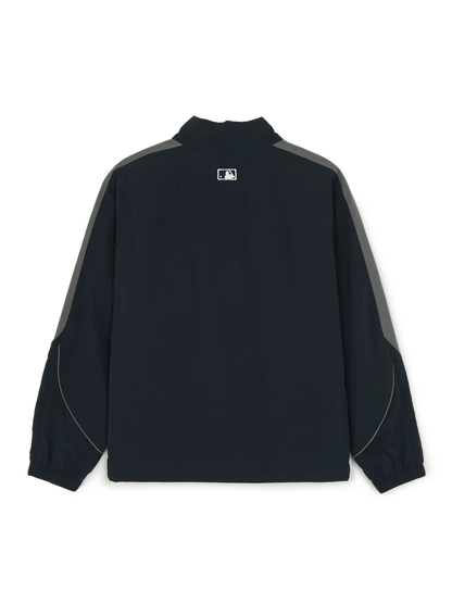 [Ahof Steven Worn] MLB Sportive Cursive Logo Blocking Windbreaker