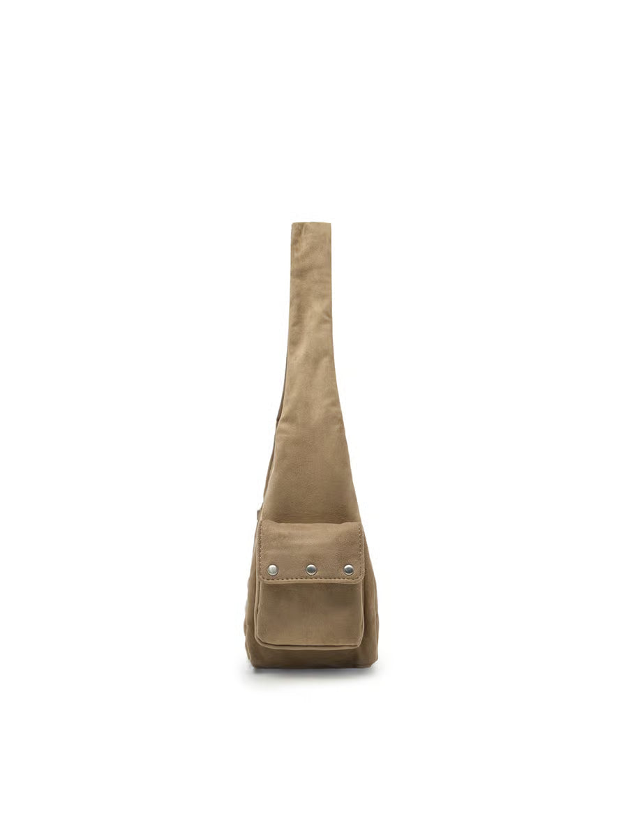 [Aespa Karina Pick] 26FW MLB Vintage Street Studded Hobo Bag