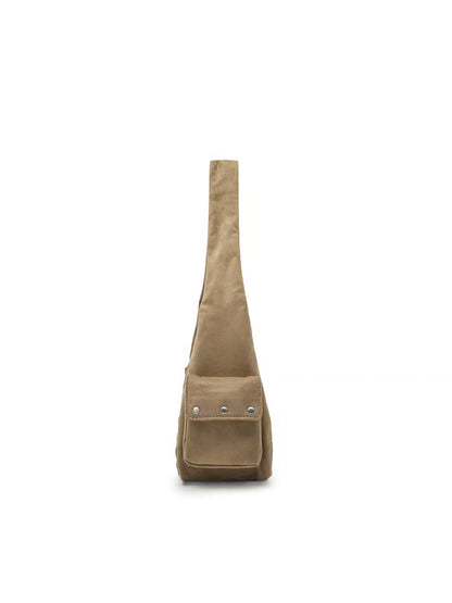 [Aespa Karina Pick] 26FW MLB Vintage Street Studded Hobo Bag