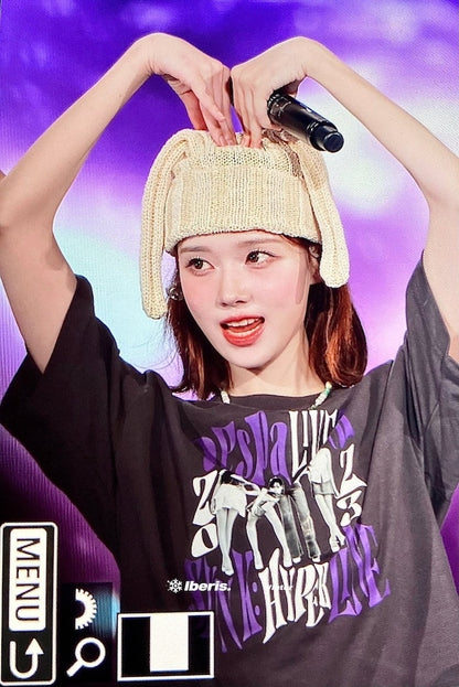 [Aespa Winter Worn] Awesome Needs Long Ear Knit Hat_Butter