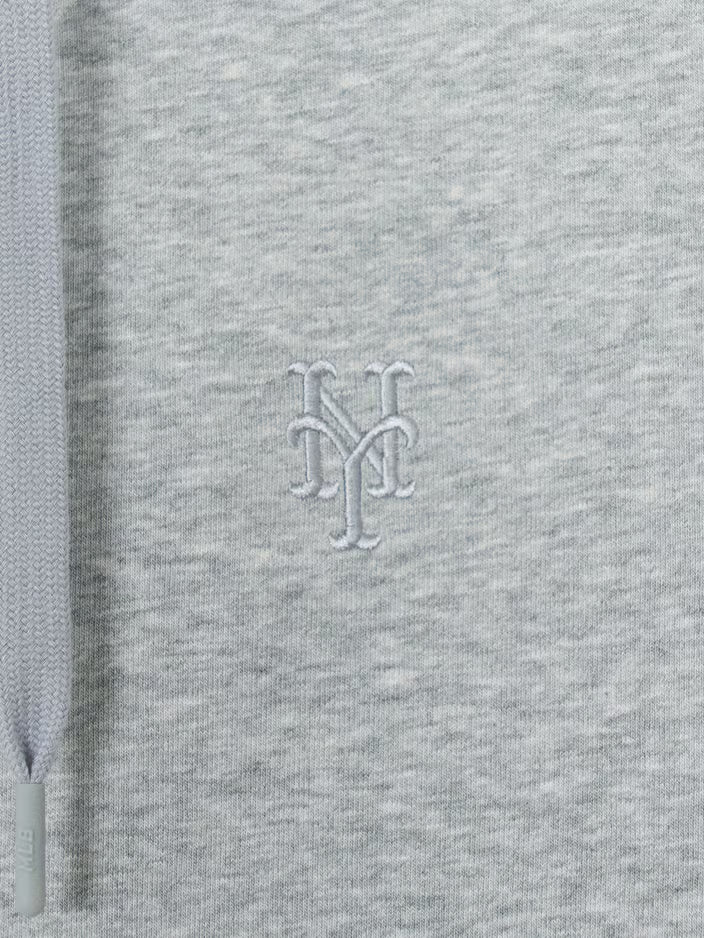 [Aespa Karina Pick] 26SS MLB Basic Small Logo Overfit Hoodie New York Mets