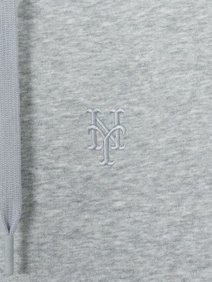 [Aespa Karina Pick] 26SS MLB Basic Small Logo Overfit Hoodie New York Mets