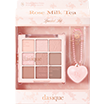 Dasique - Eyeshadow Palette with Gift (Rose Milk Tea / Milk Latte )