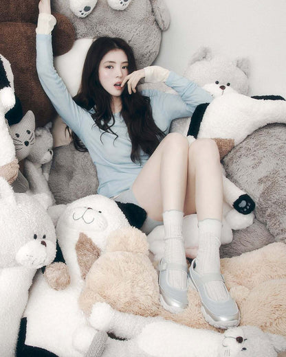 KiiiKiii & Han Sohee X Fila Echappe Mary Jane