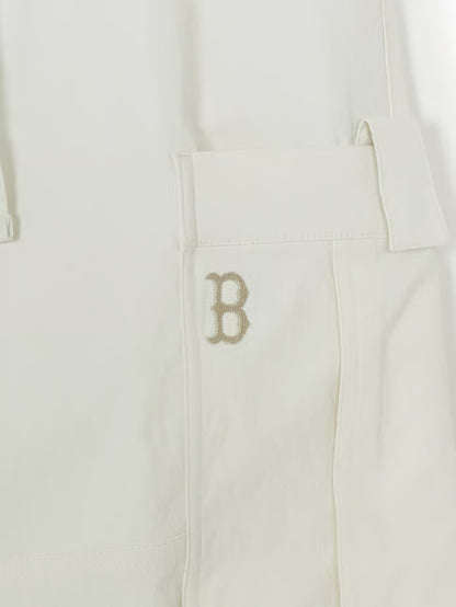 [TWS Pick] MLB Cotton Touch Cutout Cargo Wide Pants New York Yankees