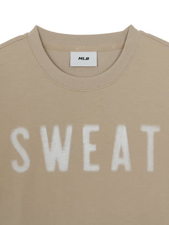 [MLB X KISS OF LIFE] SWEAT Semi-Oversized Short Sleeve T-shirt