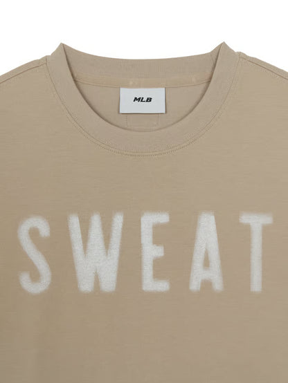 [MLB X KISS OF LIFE] SWEAT Semi-Oversized Short Sleeve T-shirt