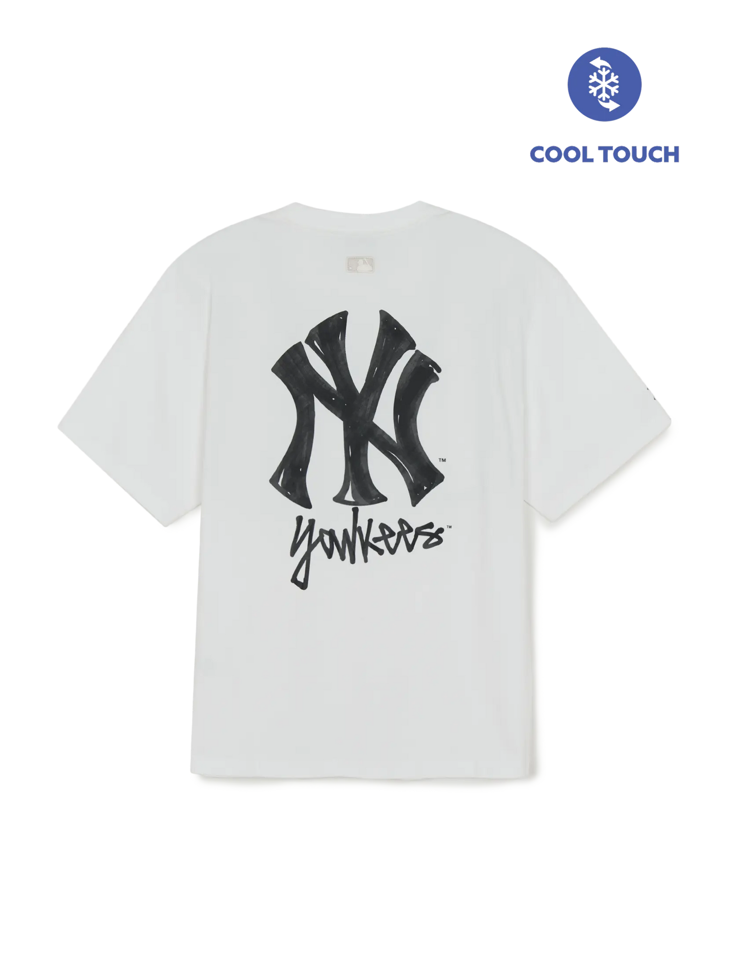 [Aespa Karina Pick 26 Summer] MLB Basic Simple Street Logo Oversized Short Sleeve T-shirt