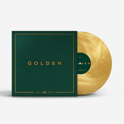 BTS Jungkook Album - 'GOLDEN' Colored Vinyl LP