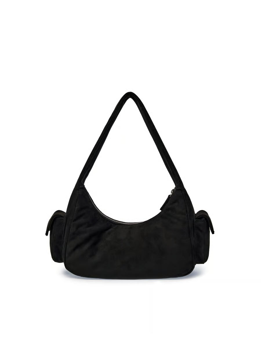 [Aespa Karina Pick] 26FW MLB Vintage Street Studded Hobo Bag