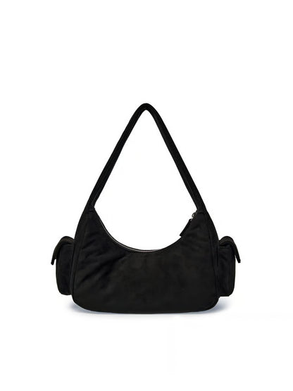 [Aespa Karina Pick] 26FW MLB Vintage Street Studded Hobo Bag