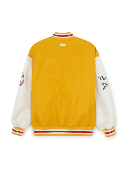 [Aespa Karina, TWS & Ive Gaeul Pick] 26SS MLB Signature Nylon Varsity Jacket New York Yankees