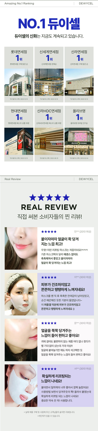 Dewycel Lifting Mask