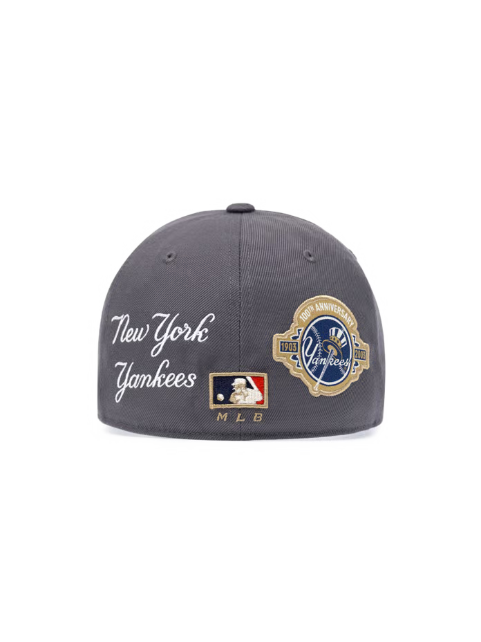 [Karina Pick] 25FW MLB Signature Patch Structure Ball Cap