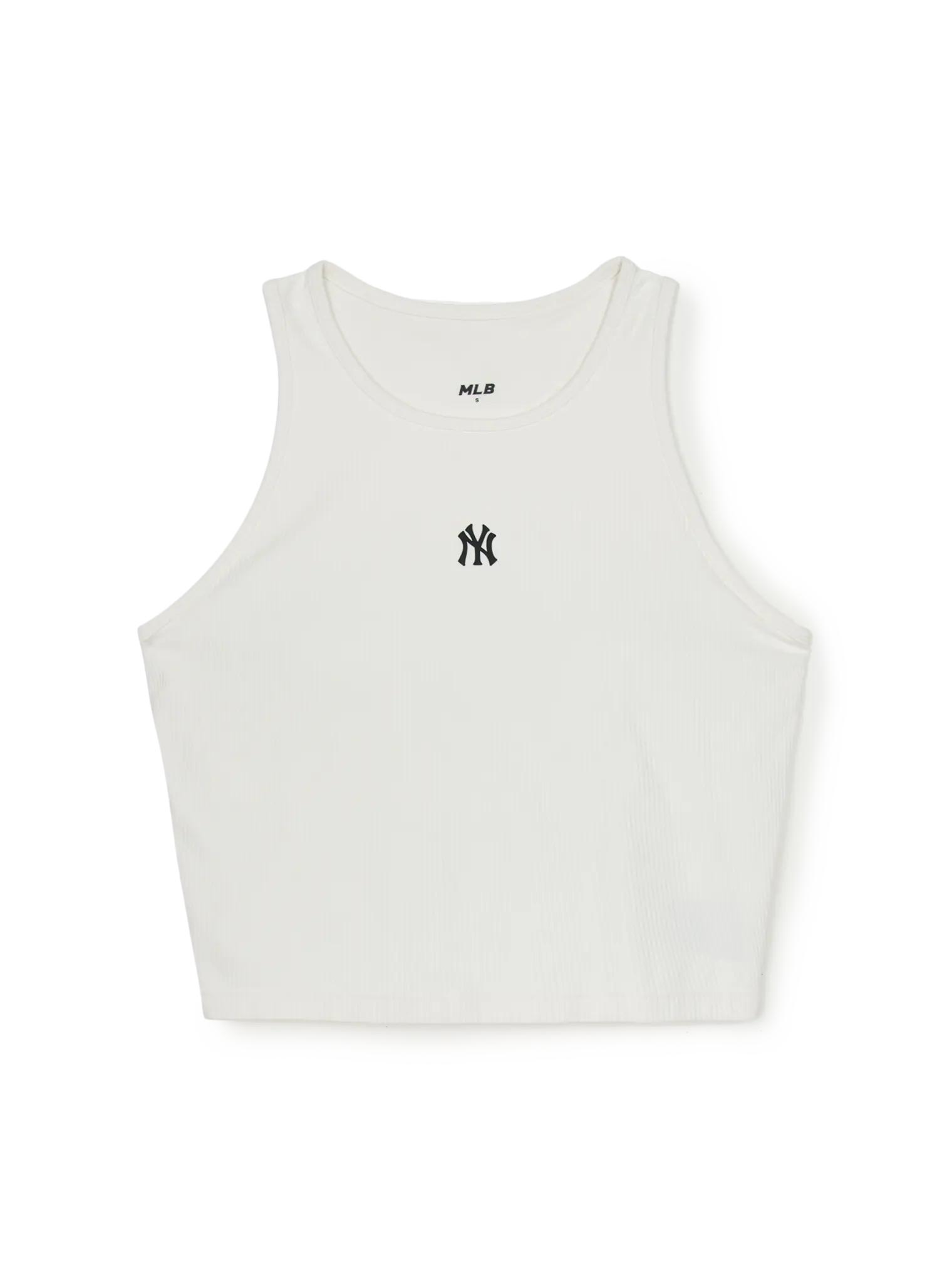 [MLB] W's Basic Small Logo Crop Top ★すぐ品切れ★ Aespa Karina Pick] MLB Women's Basic Small Logo Golf Crop